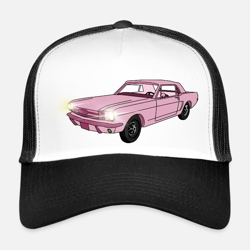 Auto design - Trucker Cap - Weiß/Schwarz
