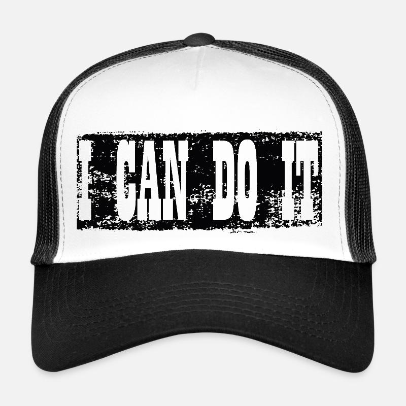 design I CAN DO IT Casquette trucker 