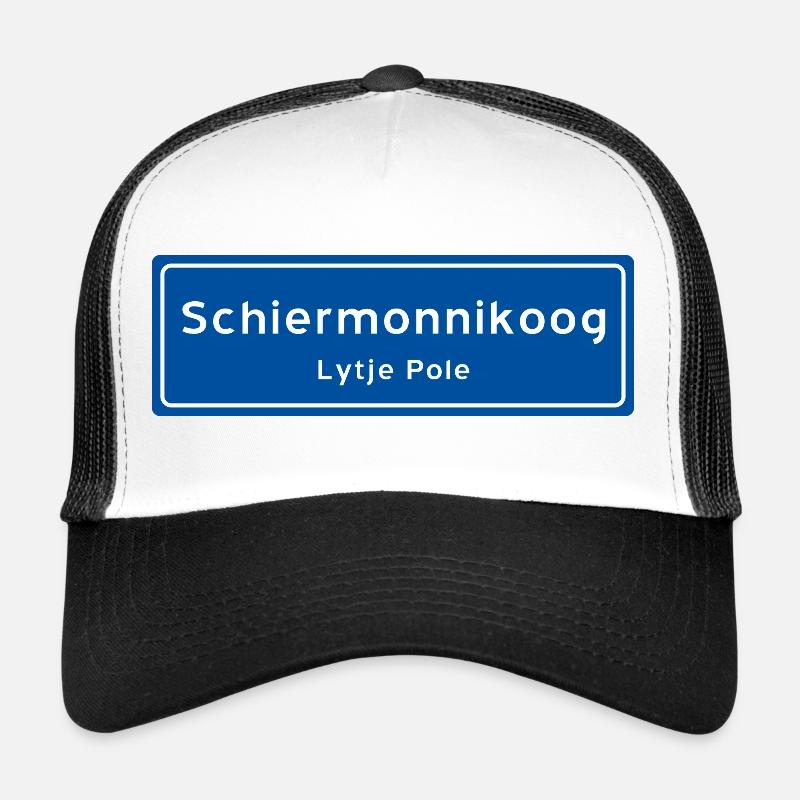 Ortsschild Schiermonnikoog Trucker Cap