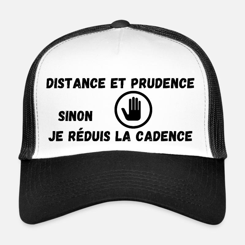 Distance and caution, otherwise I'll slow down Trucker Cap