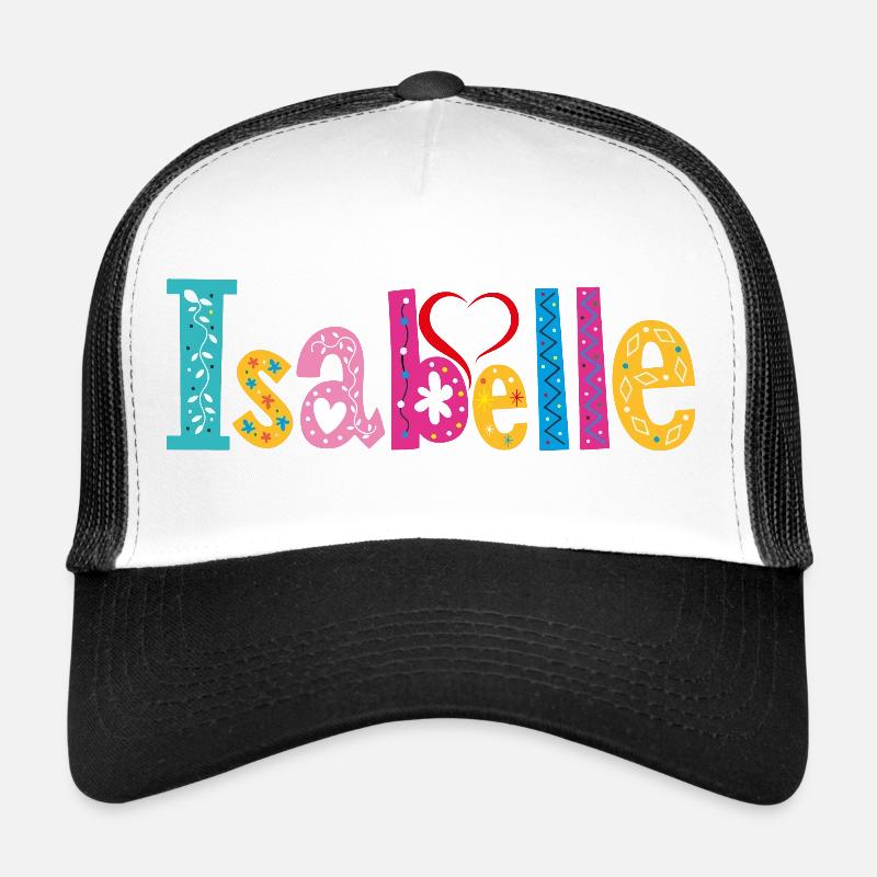 Personalized Isabelle Name Trucker Cap