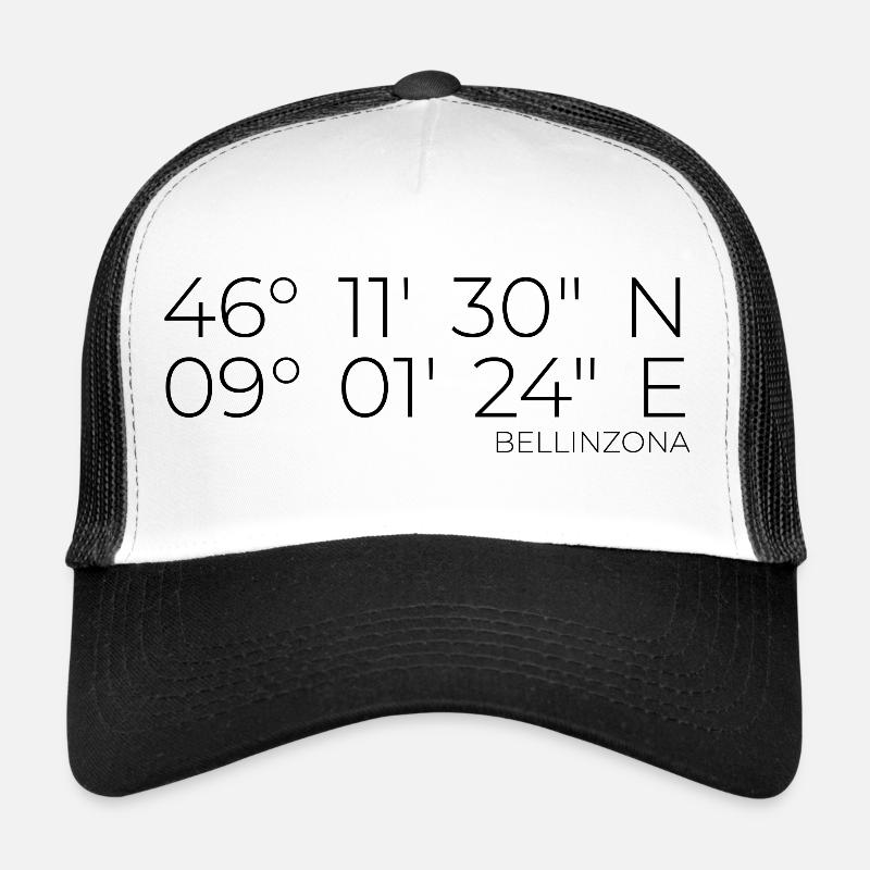 Coordonnées Bellinzona Casquette trucker 