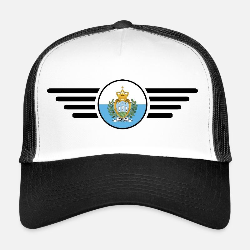 T-shirt design de style Saint-Marin Casquette trucker 