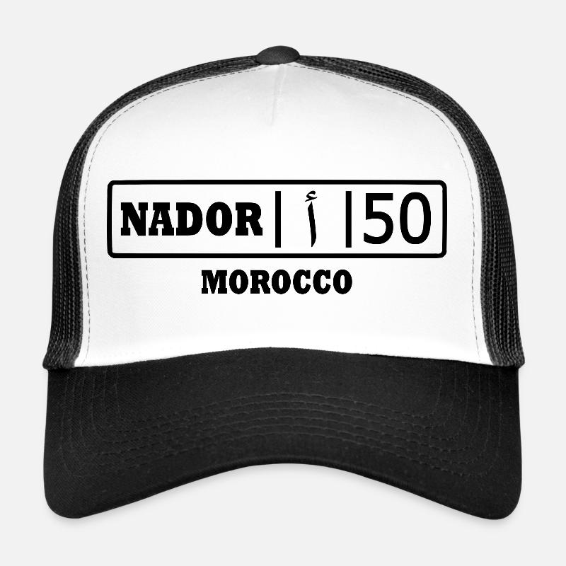 Plaque d’immatriculation Nador ا 50 Casquette trucker 