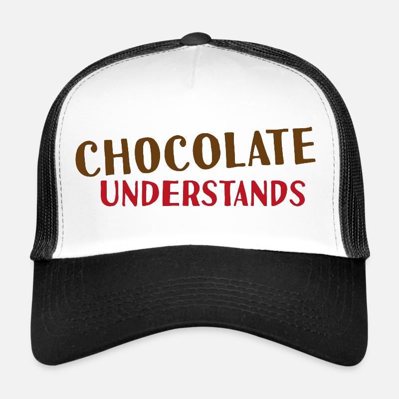 Le chocolat comprend Casquette trucker 
