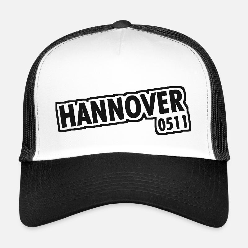 Hanovre - 0511 - Indicatif régional - Basse-Saxe Casquette trucker 