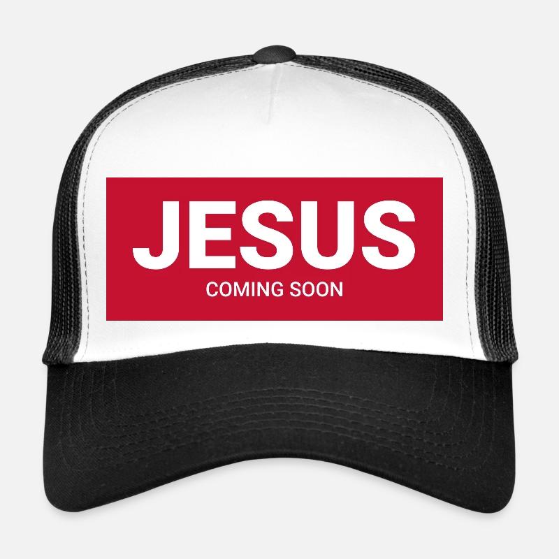 Jesus - Trucker Cap - white/black