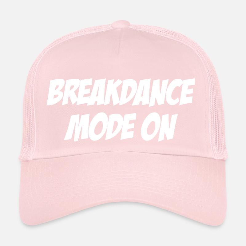 Mode breakdance activé Casquette trucker 