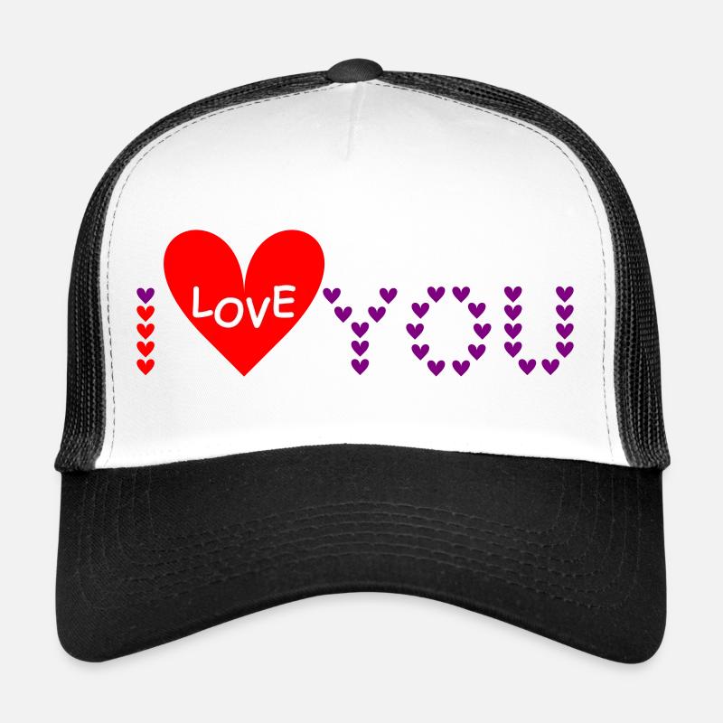 I love you Trucker Cap