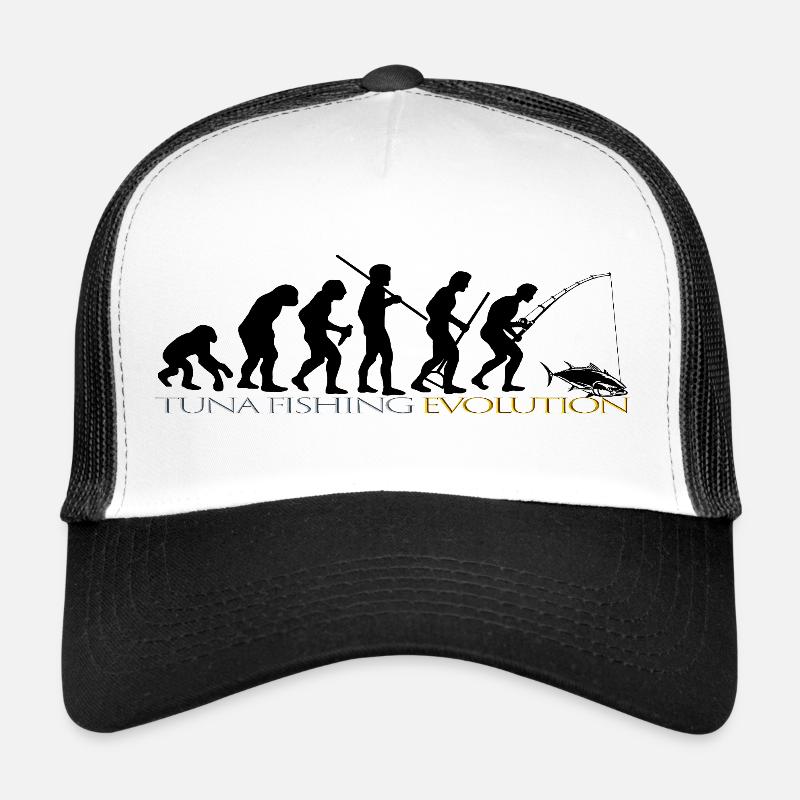 ÉVOLUTION DE LA PÊCHE Casquette trucker 
