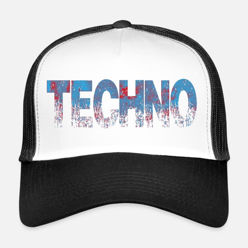 Techno Texte en difficulté Art Casquette trucker 