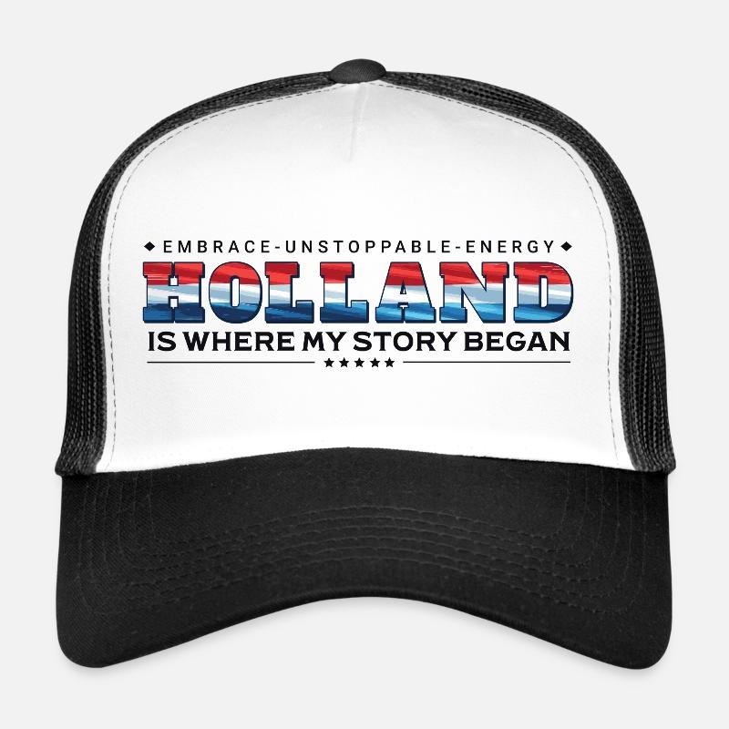 Hollande où mon histoire a commencé Casquette trucker 