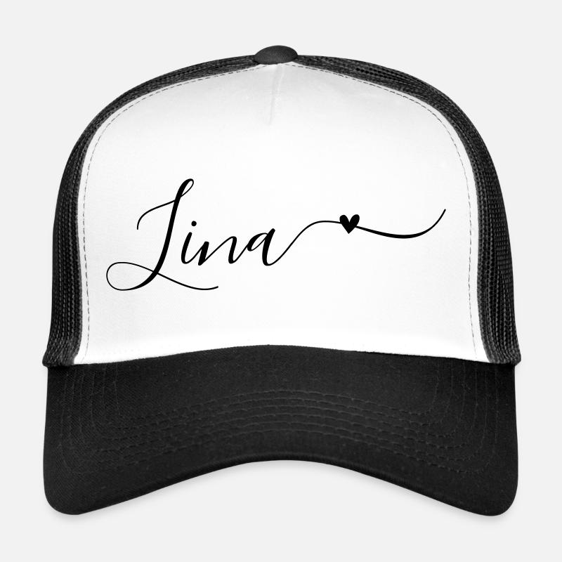 Prénom Lina Décoratif Casquette trucker 