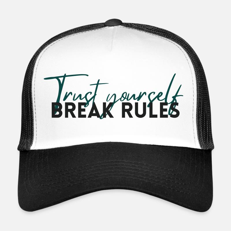 Faites-vous confiance – Déclaration de confiance en soi Casquette trucker 