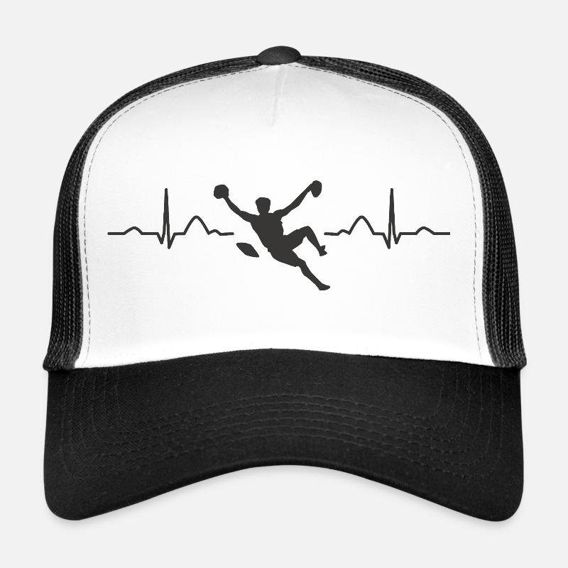 Battement de cœur de Boulderer Bloc Bloc Casquette trucker 