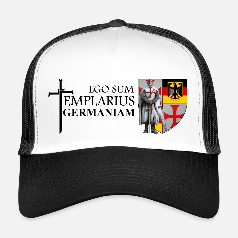 ESTGermaniam - Trucker Cap - Weiß/Schwarz