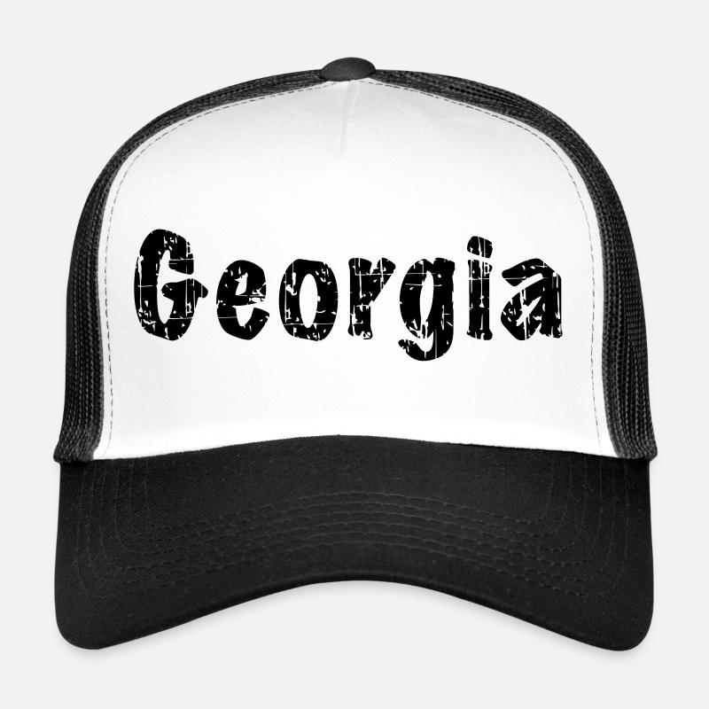 Georgia - Trucker Cap - Weiß/Schwarz