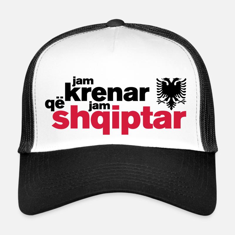 Krenar që jam Shqiptar Trucker Cap