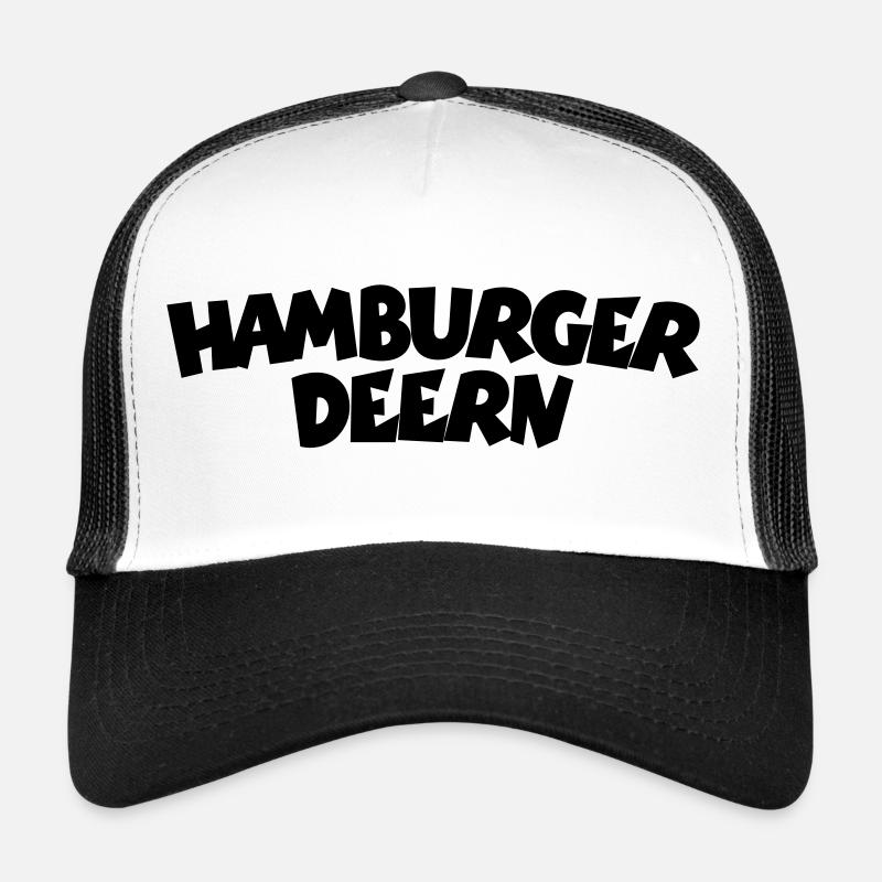 Hamburger Deern - Trucker Cap - Weiß/Schwarz