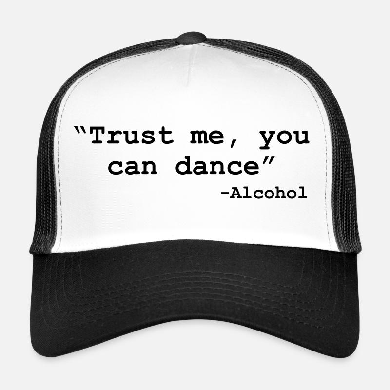 Trust me, you can dance ! - Trucker Cap - white/black