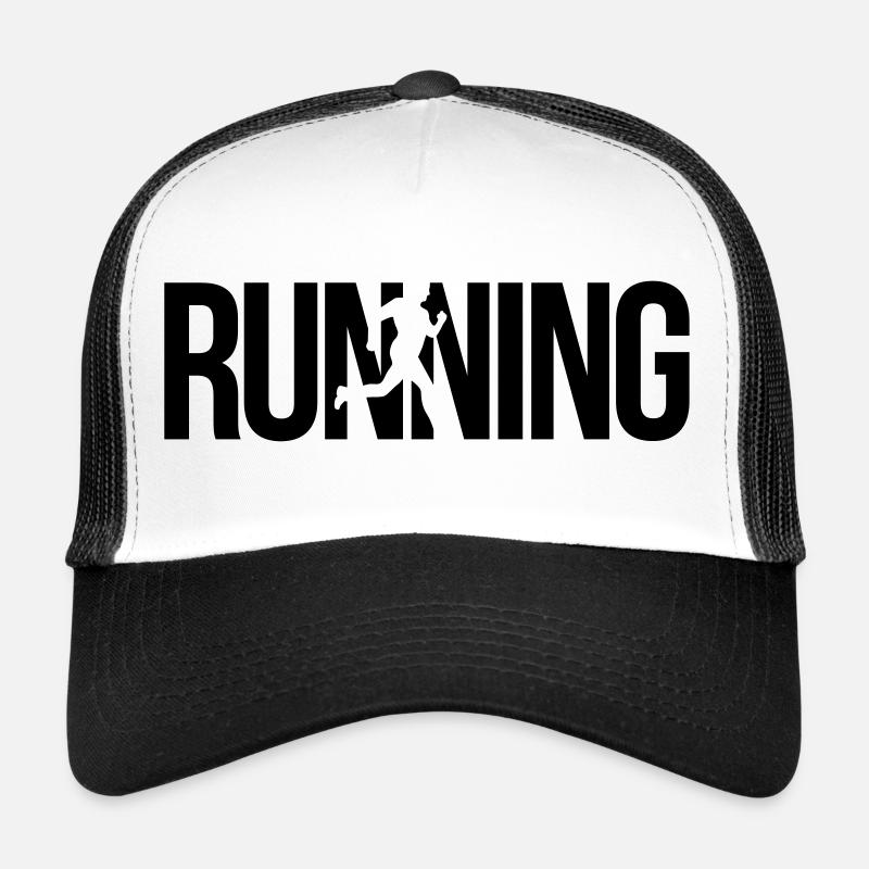 Laufen - Trucker Cap - Weiß/Schwarz