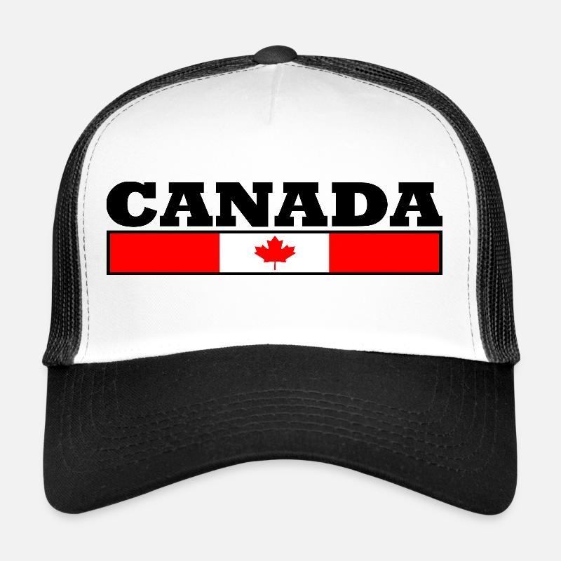 Drapeau du Canada Casquette trucker 