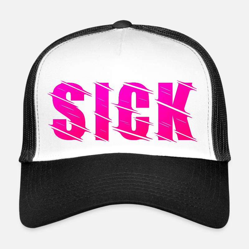 Conception malade Casquette trucker 