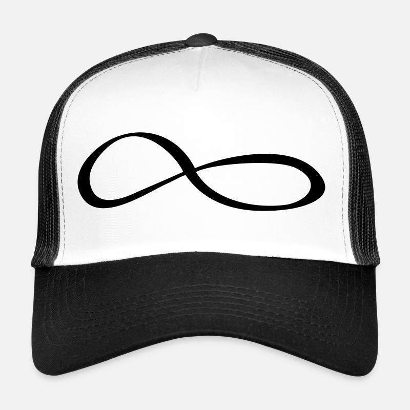 Symbole du signe d’infini Casquette trucker 