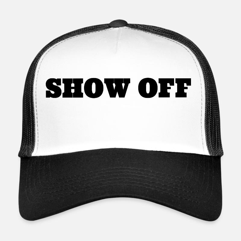 Show Off (Noir) Casquette trucker 