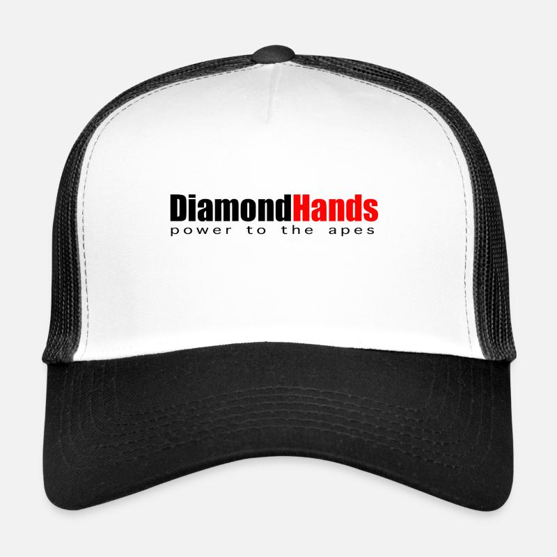 Diamond Hands Casquette trucker 