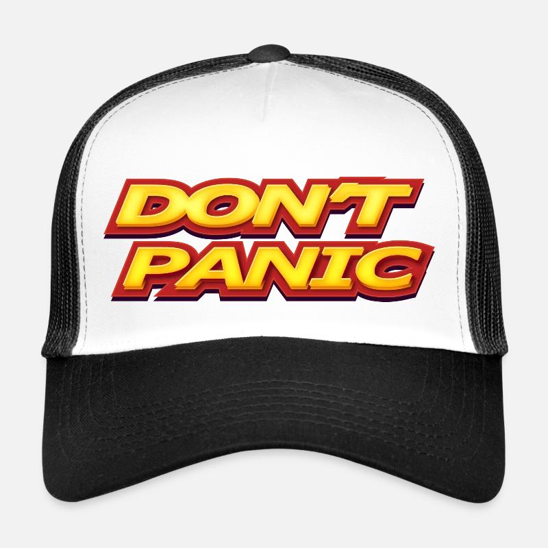 Don't Panic Trucker Cap