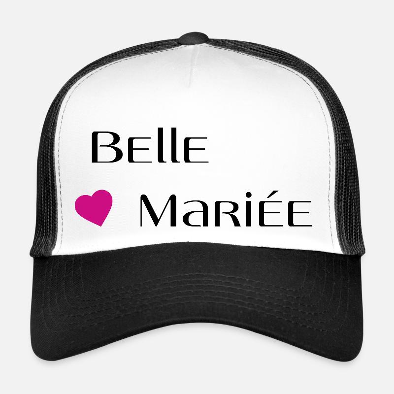 Belle mariée Casquette trucker 