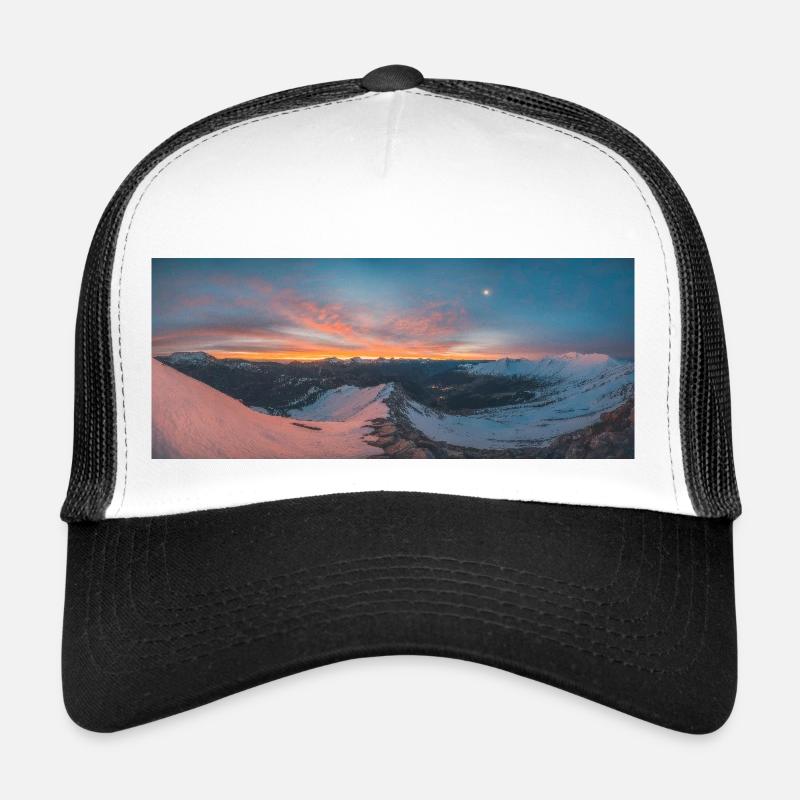 Alpine sunrise on Agrafa mountains Trucker Cap