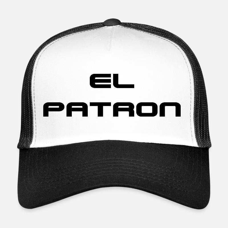 El Patron Lettering – Stylischer Spruch Trucker Cap