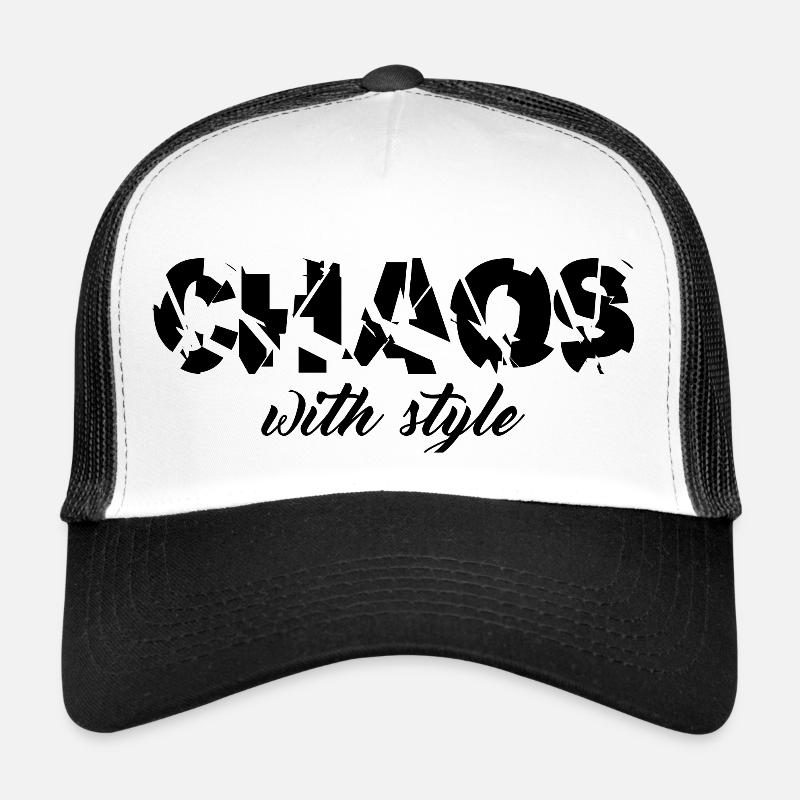 Chaos with Style Trucker Cap