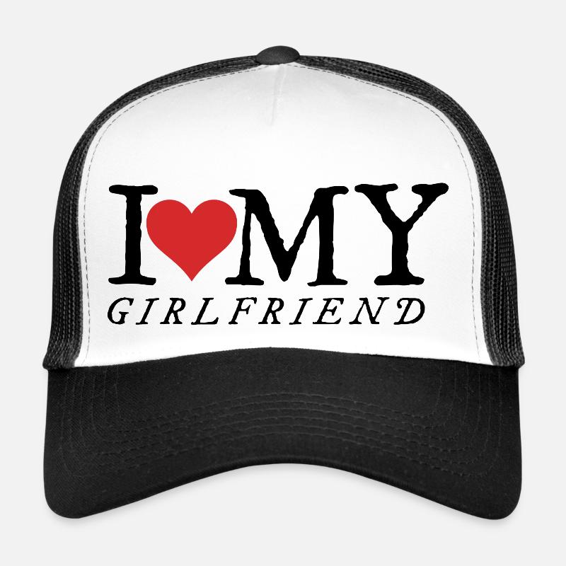 J’aime ma copine Casquette trucker 