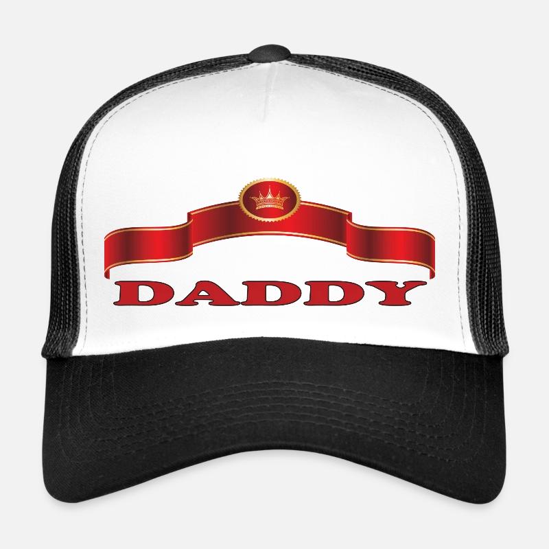 PAPA - Trucker Cap - Weiß/Schwarz