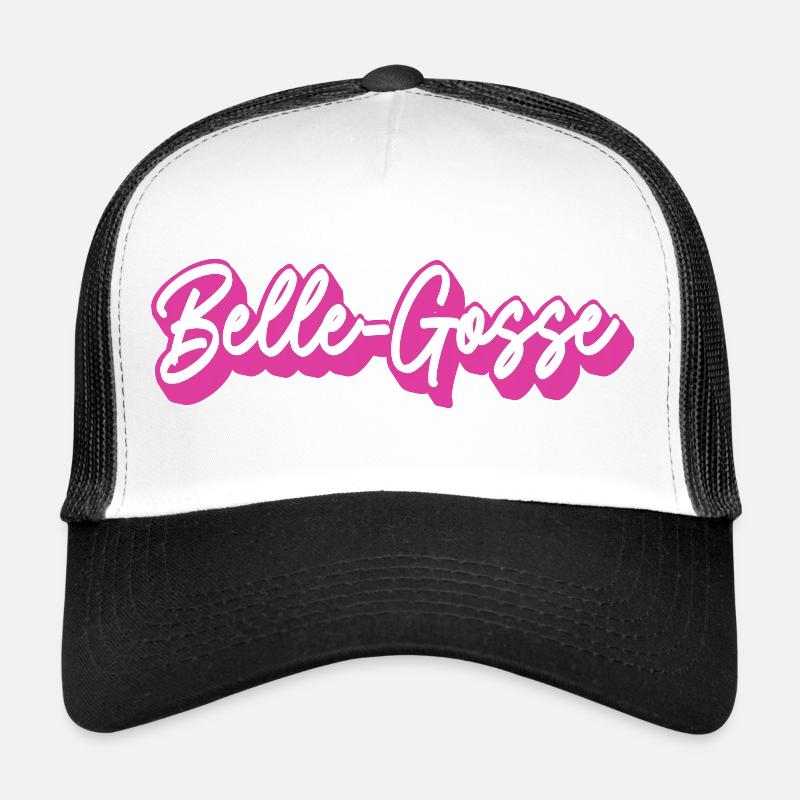 Belle Gosse Script Rose Casquette trucker 