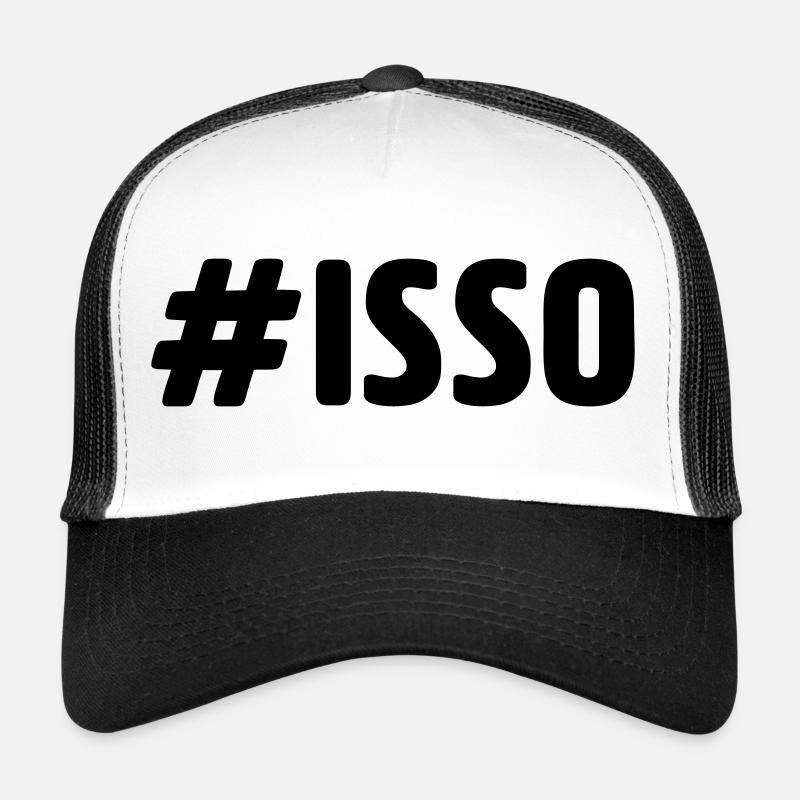 isso - Trucker Cap - Weiß/Schwarz