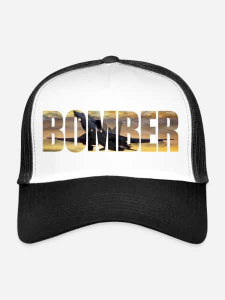 Bomber Tu-22 M3 - Trucker Cap - Weiß/Schwarz - Vorne