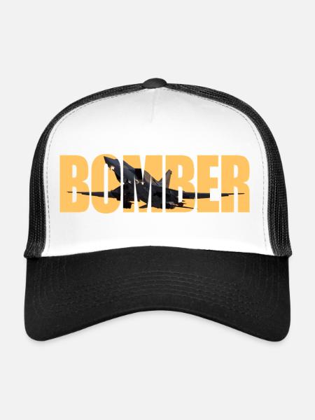 Bomber Tu-22 M3 - Trucker Cap - Weiß/Schwarz - Vorne