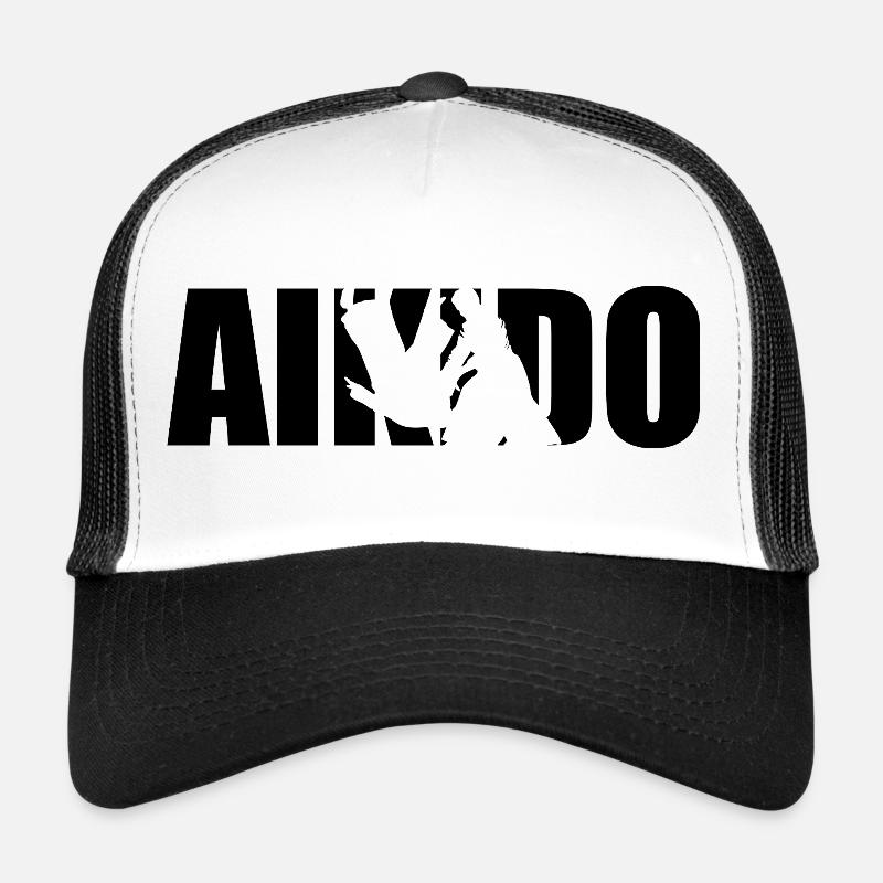 Design classique de l’Aïkido – Calme et force Casquette trucker 