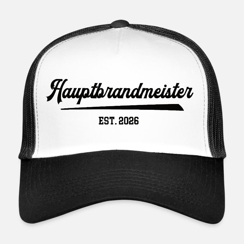 Chef des pompiers 2026 Anniversaire du chef des pompiers FFW Casquette trucker 