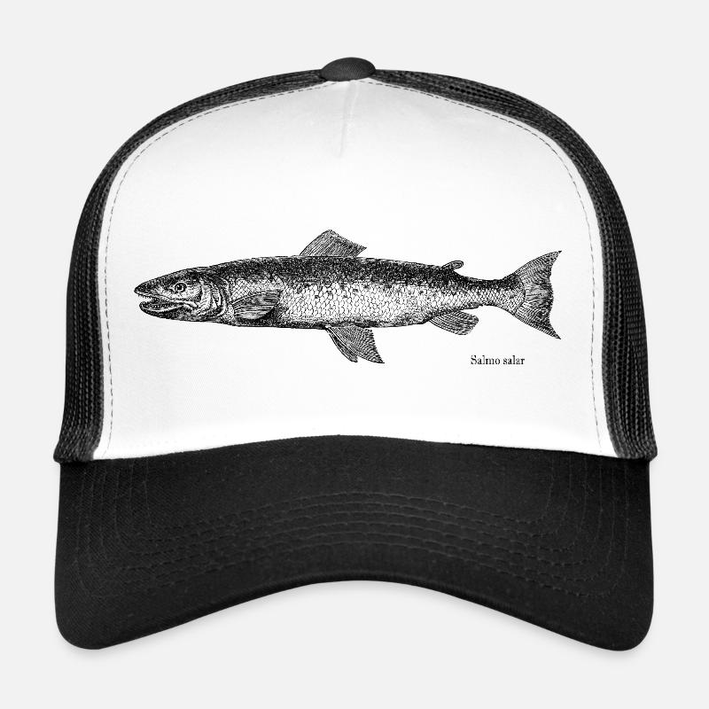 Gravure sur saumon Casquette trucker 