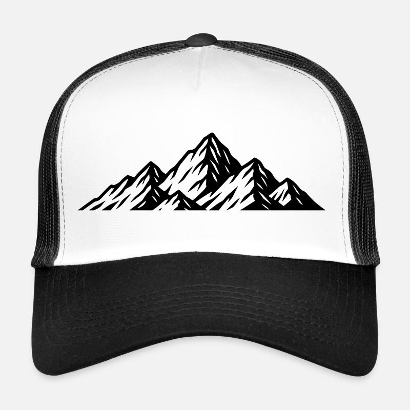 Berge Symbol Trucker Cap