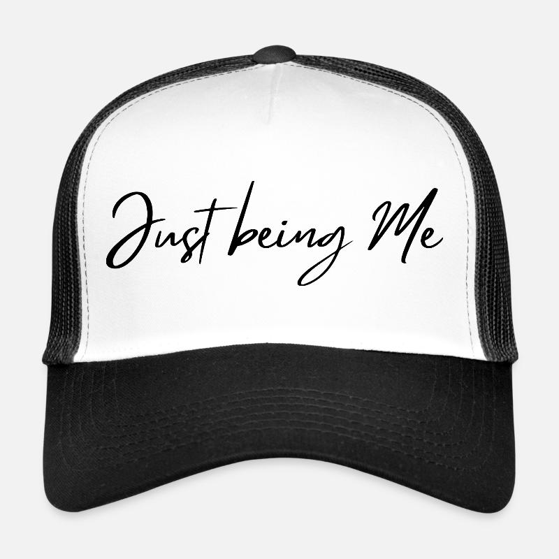 Just being Me - Trucker Cap - white/black