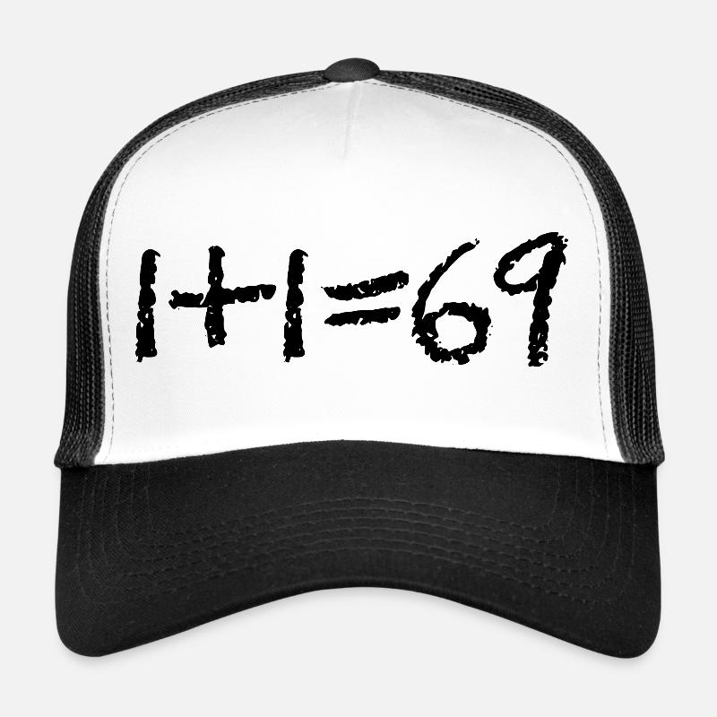 1+1 = 69 (LIEBE) Trucker Cap