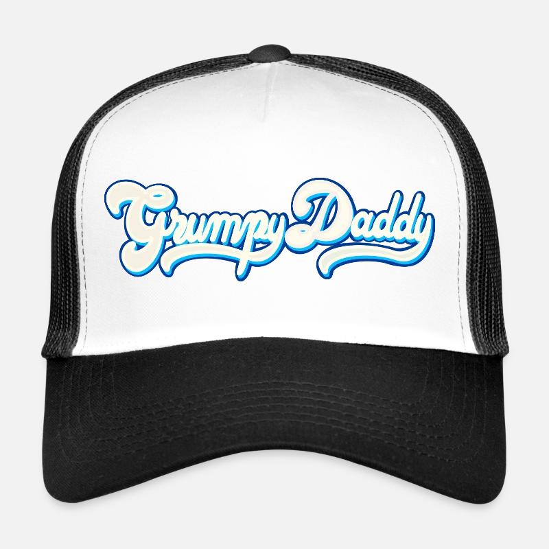 Scénario de Grumpy Daddy - Couleur « Crème fouettée » Casquette trucker 