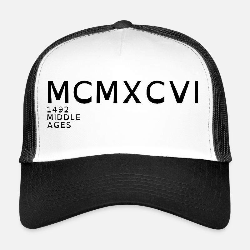 1996_LINE_black Trucker Cap