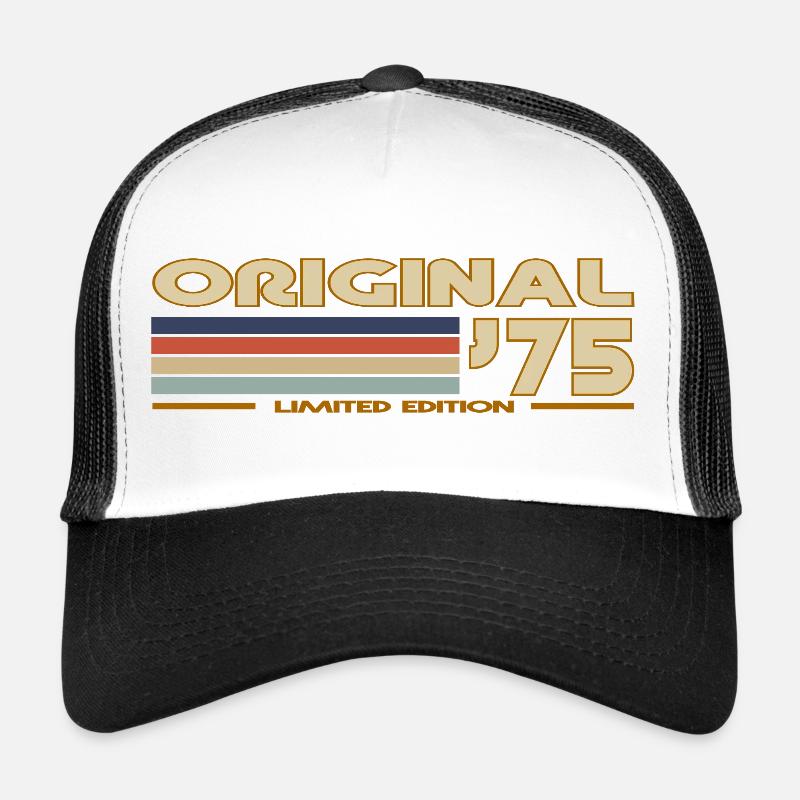 Rétro vintage 1975 Casquette trucker 